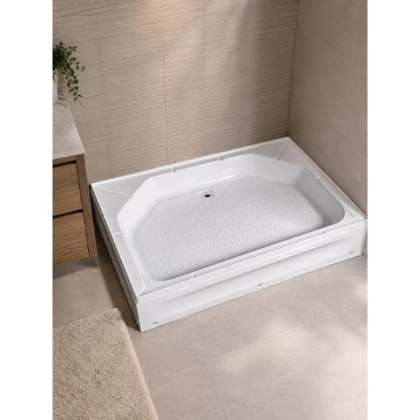 Լոգախցիկի տակդիր WEMOR 120/90/24 S 120x90x24 սմ, ուղղանկյուն, ABS-պլաստիկ
