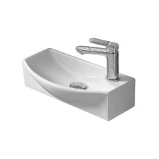Կախովի լվացարան WeltWasser WW AISBACH 7946 GL-WT R 45.5x22x13 սմ, սպիտակ փայլուն