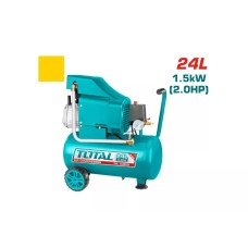 Կոմպրեսոր TOTAL TC1202411 (24լ, 1500Վտ, 119լ/ր, 6բար)