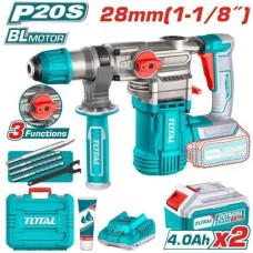 Հորատիչ 20V 2J 4Ah 2 մարտկոցով TRHLI202882