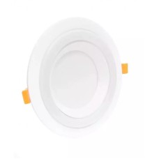 LED լուսատու Double Panel ներկառուցվող 12+6W 4100K+4100K կլոր