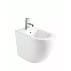 Հատակի բիդե WeltWasser WW MERZBACH 003 GL-WT 36.8x57.3x41 սմ, սպիտակ փայլուն, Rimless