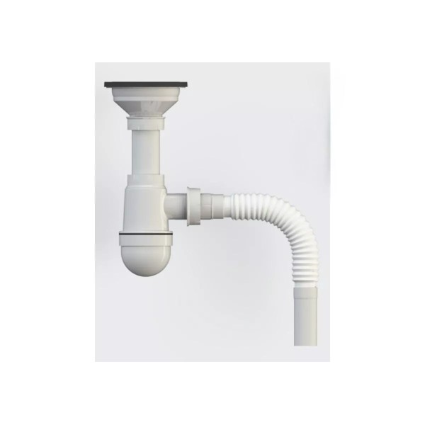 TPTS-3110 Սիֆոն 1 1/2 մեծ գլխիկով 115մմ +գոֆռե 32մմ