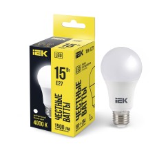Լամպ A60 15w 4000K E27 IEK