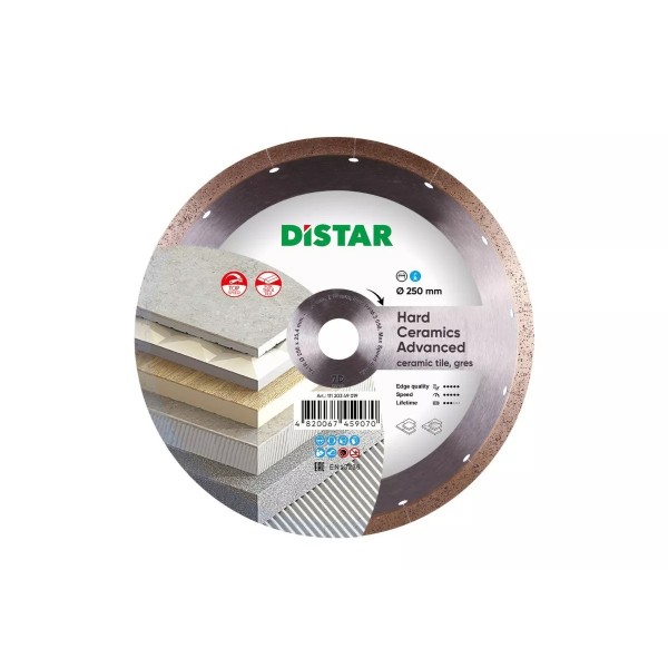 Սկավառակ ալմաստե կերամոգրանիտի Distar 1A1R 250 Hard Ceramics Advanсed 11120349019