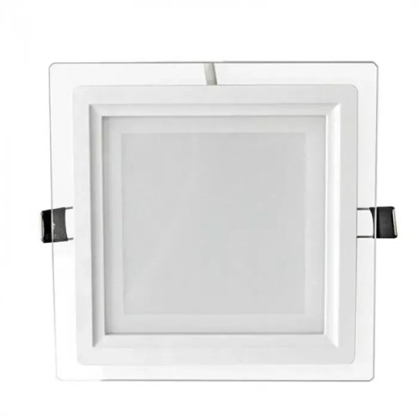 Ellight լուսատու Glass ապակյա ներկառուցվող 18W 4100K քառակուսի 1/30