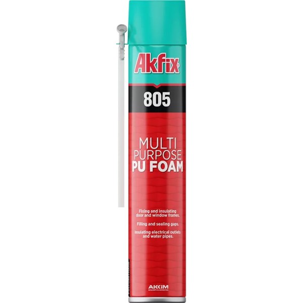 Փրփուր Շինարարական, AKFIX 805  500ML (GW.570)  SUMMER +5 (12)