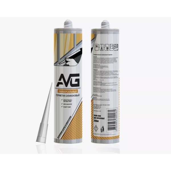AVG սիլիկոն ունիվերսալ, թափանցիկ 280մլ