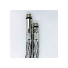 Ճկուն խողովակ 1 մ 1/2 զույգ (M10x1/2) EPDM PET հյուսով (Նեյլոն )