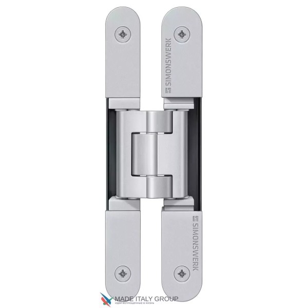 Ծխնի թաքնված ունիվերսալ TECTUS TE 240 3D N SIMONSWERK, մինչև 60 կգ, F1 անփայլ քրոմ
