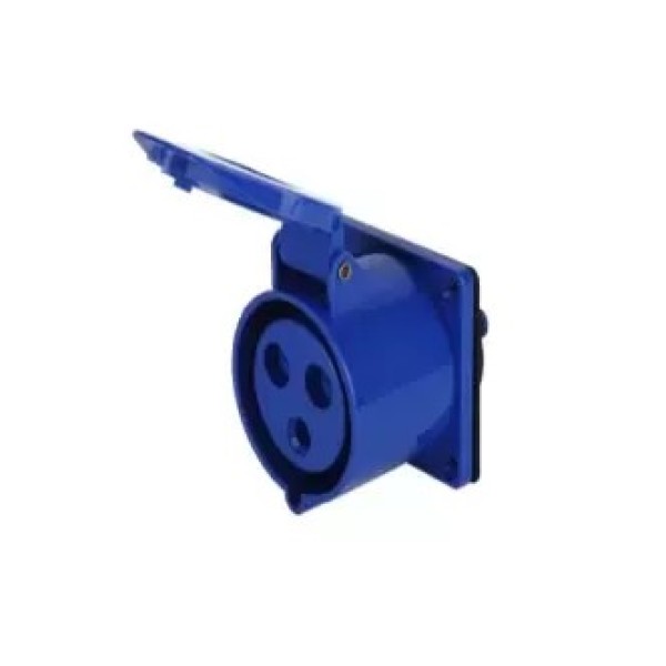 Վարդակ ներկառուցվող 32A 3P (SF-323) IP44 կապույտ