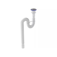 Aquant Սիֆոն-գոֆրե (գլխիկով) 1 1/2*40 (400mm-1,230mm)