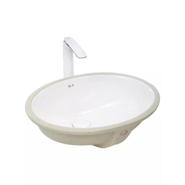 Կախովի լվացարան WeltWasser WW DEILBACH 6021 49x41.5x19 սմ, սպիտակ փայլուն