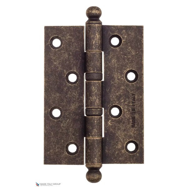 Ծխնի դռան ունիվերսալ կլոր գլխիկով Fratelli Cattini CR102 102x75x3 BA, հնաոճ բրոնզ
