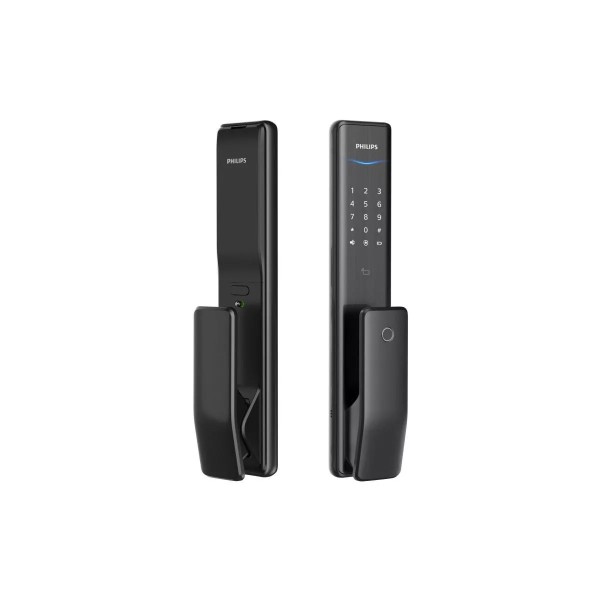 Փական էլեկտրոնային  Philips Easykey Alpha-5HB, Սև