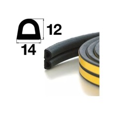 Ինքնակպչուն ռեզին 180մ Apecs D-14x12-BL 00030874