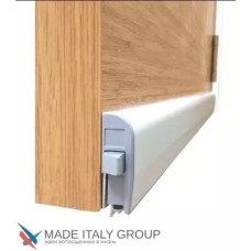 Շեմ ավտոմատ վերադիր Venezia 1450/700-500 մմ, 1 մակարդակի կարգավորում, մուգ դարչնագույն