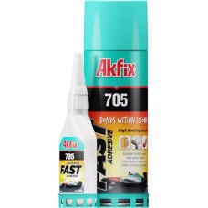 Սոսինձ Երկկոմպոնենտ ունիվերսալ  AKFIX 705 (GW.125GR+500ML) (24)