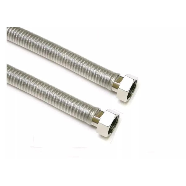 Գազի խողովակ մետաղյա 0,50 մ 3/4 F-F PVC «OVERCON» (SHGMS) ունիվ.