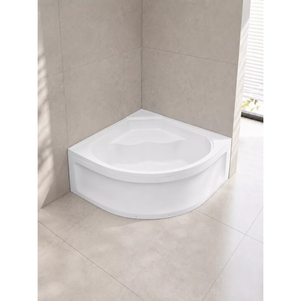 Վաննա WEMOR 110/110/55 C 110x110x55 սմ, քառորդ շրջան, ABS-պլաստիկ