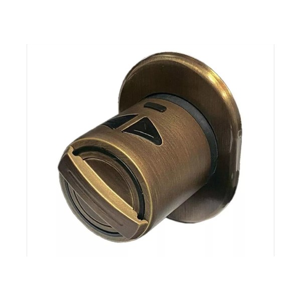 Փական անտեսանելի DESi Utopic Deadbolt, Բրոնզագույն - Օվալաձև, բրոնզ - 6