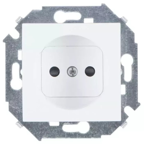 Simon15 վարդակ առանց հողանցման սպիտակ 16А (1/20)