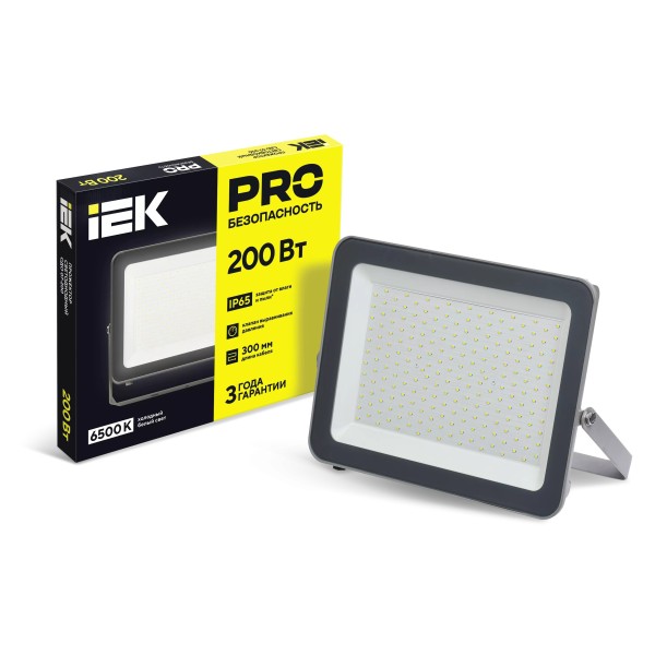 Լեդ լուսարձակ 200w 6500K SDO 07-200 IP65 IEK