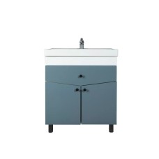 Լոգարանի կահույք Hestia 75, լվացարան ZT-8057 մոխրագույն