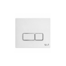 Ինստալյացիայի կոճակ WeltWasser WW MARBERG 410 SE GL-WT, քառակուսի, սպիտակ փայլուն
