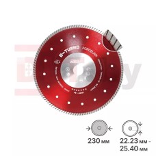 Ալմաստե սկավառակ B-TURBO, 230x2,0մմ, BIHUI, DCDT230