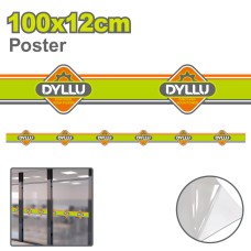 Ապակե դռան կպչուն պիտակ DYLLU DTZTB07