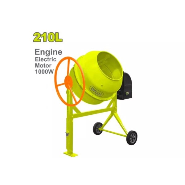 Էլեկտրական բետոնախառնիչ DYLLU DTCM2A210 1000Վտ 210լ