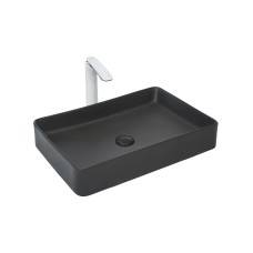 Դրվող լվացարան WeltWasser WW ELBACH 2174 MB 60x40.5x11 սմ, փայլատ սև