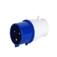 Խրոցակ (վիլկա) 16A 3P (SF-013) IP44 կապույտ