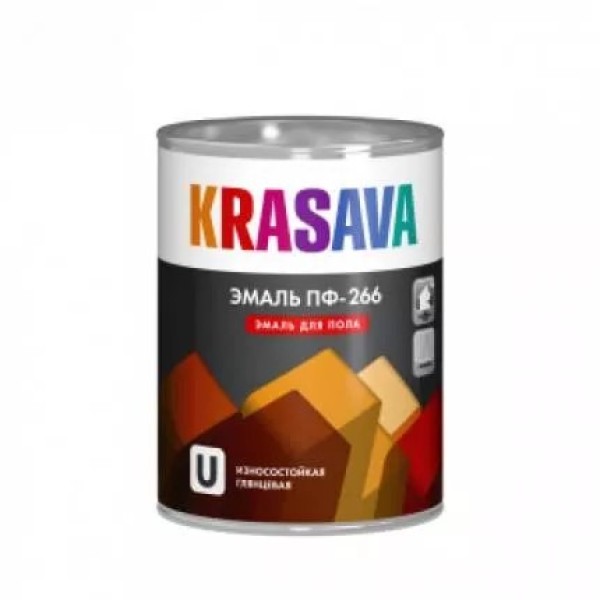 Krasava ներկ էմալե հատակի желто-кор 0.9կգ PF-266 14հ