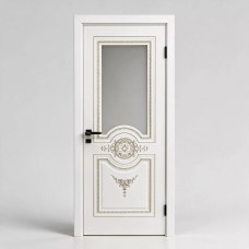 Դուռ Валери эмаль белая + патина 80*200-63385