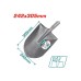 Բահ 24,2x30 սմ 0.9կգ TOTAL THT1211