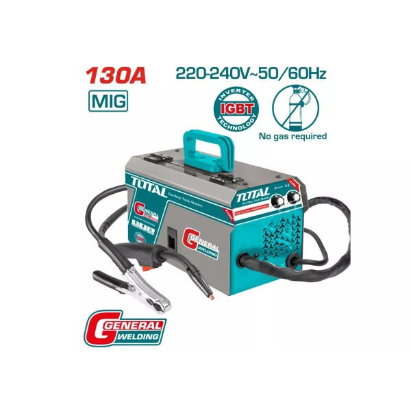 Եռակցման սարք (ինվենտոր, ֆլյուսային լար) TOTAL TFC13012 130A