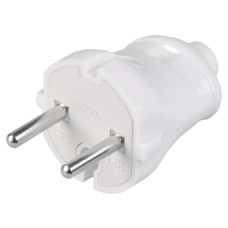 Խրոցակ կարճ սպիտակ IEK