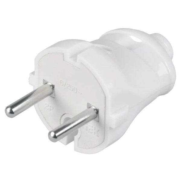 Խրոցակ կարճ սպիտակ IEK