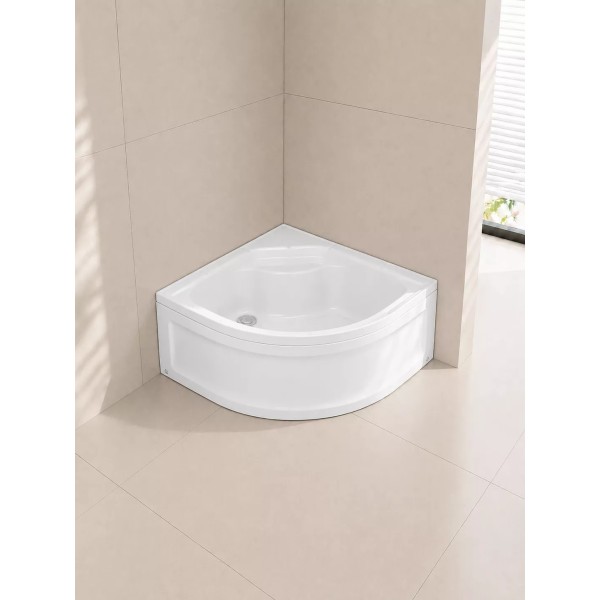 Լոգախցիկի տակդիր WEMOR 80/43 C 80x80x43 սմ, քառորդ շրջան, ABS-պլաստիկ