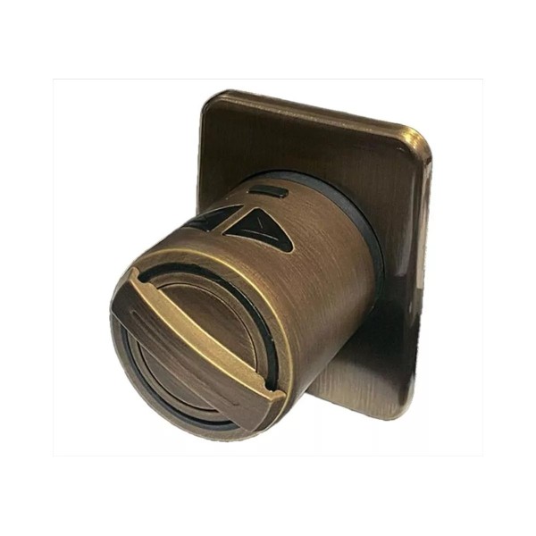 Փական անտեսանելի DESi Utopic Deadbolt, Բրոնզագույն - Ուղղանկյուն, բրոնզ - 8