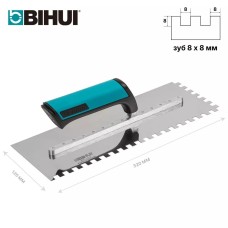Ատամնավոր մալա BIHUI 320*120մմ, 8մմ ատամ, BIHUI,  PTSL08