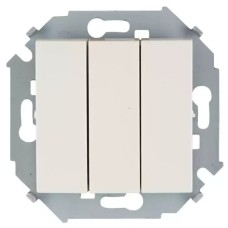 Simon15 անջատիչ 3 տեղ փղոսկր (1/20)