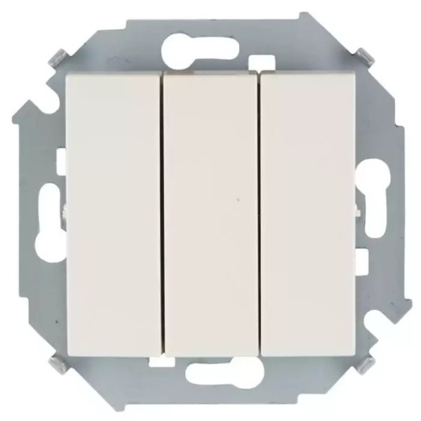 Simon15 անջատիչ 3 տեղ փղոսկր (1/20)