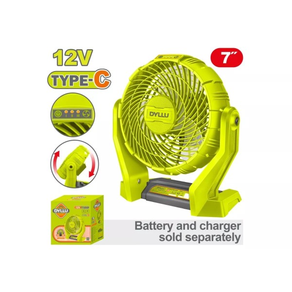 Օդափոխիչ մարտկոցային 12Վ DYLLU DTLF1507