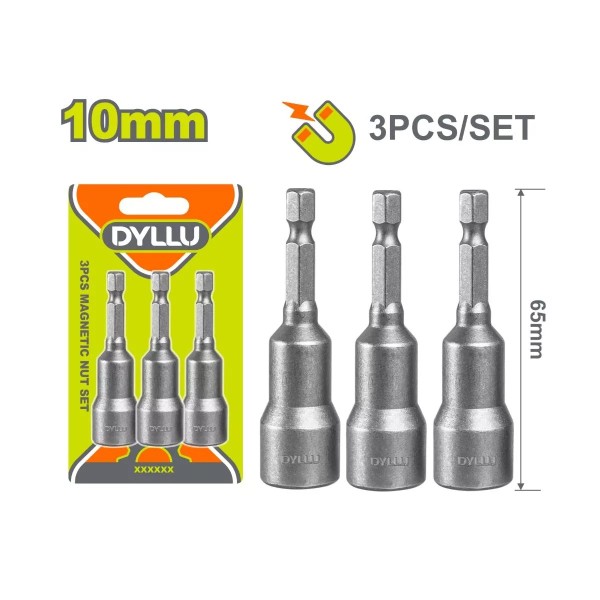 Պտուտակահանի կցամաս մագնիսական 10մմ DYLLU DTWR2K10