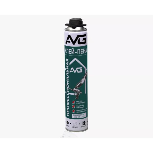 AVG Մոնտաժման փրփուր-սոսինձ 800գր 850 մլ