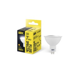 Լամպ MR16 7w 3000K IEK