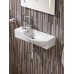 Կախովի լվացարան WeltWasser WW AISBACH 7945 GL-WT L 45x24x12.5 սմ, սպիտակ փայլուն